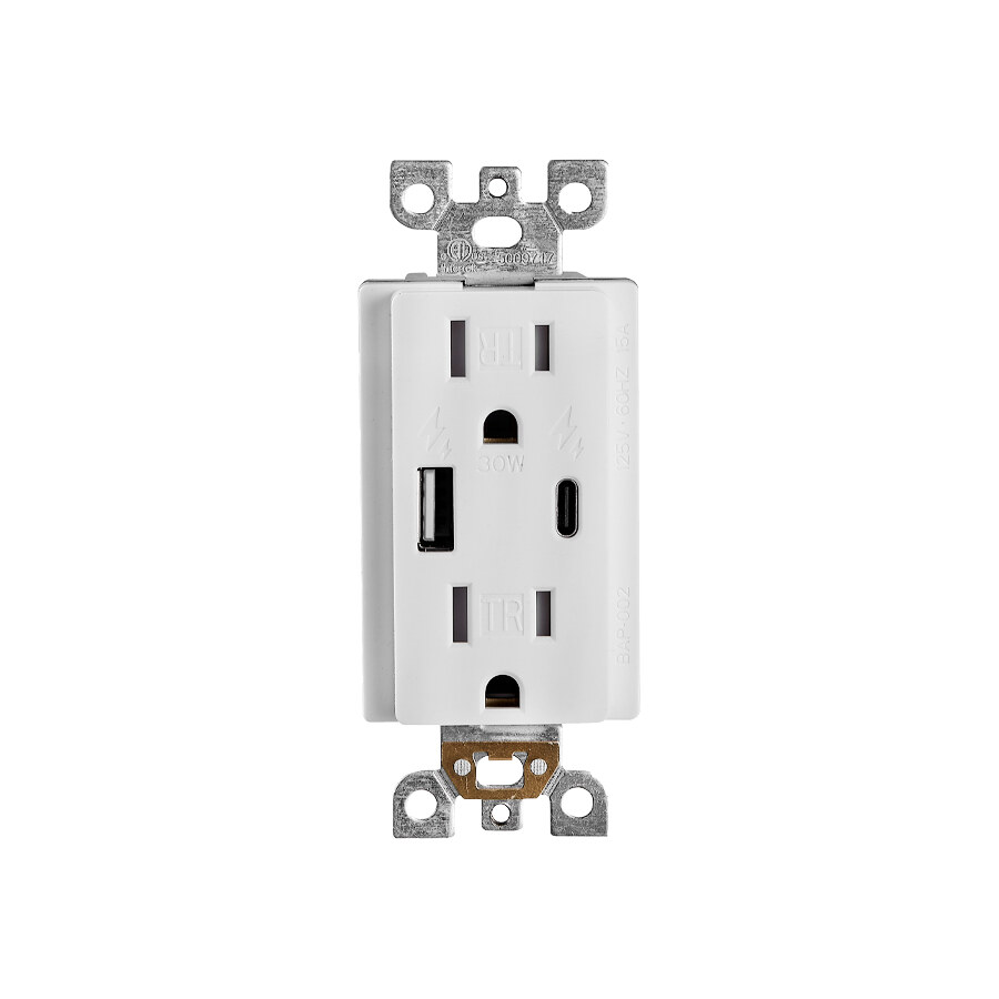 BAP-002 30W USB Outlet With 1 Type C + 1 Type A