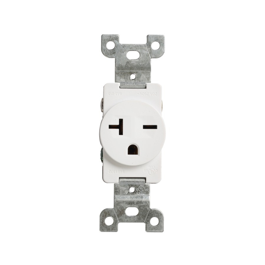BAS-013 20A Single-gang Outlet