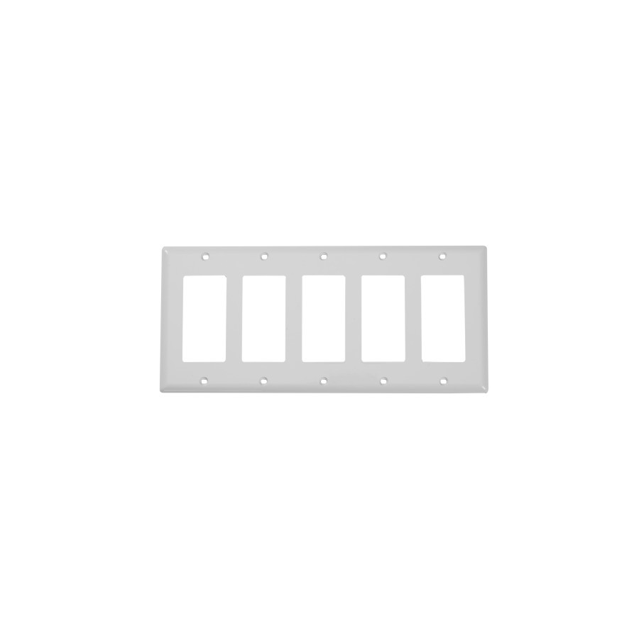 YGC-020 5 Gang Wall Plate