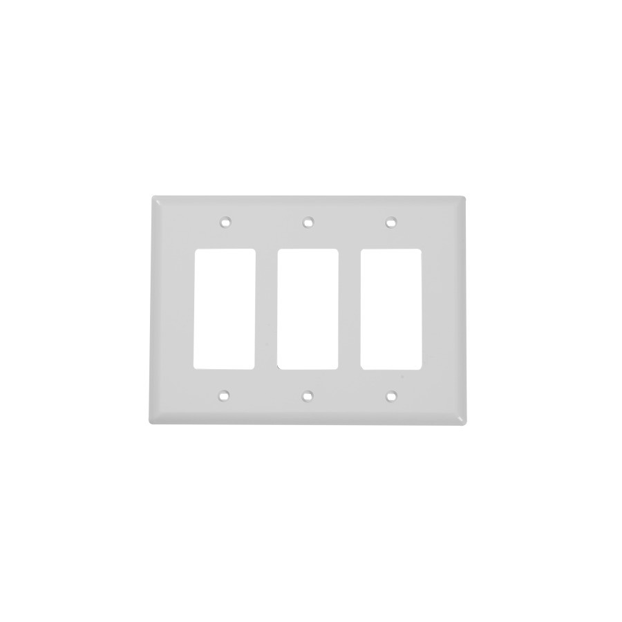 YGC-034 3 Gang Wall Plate