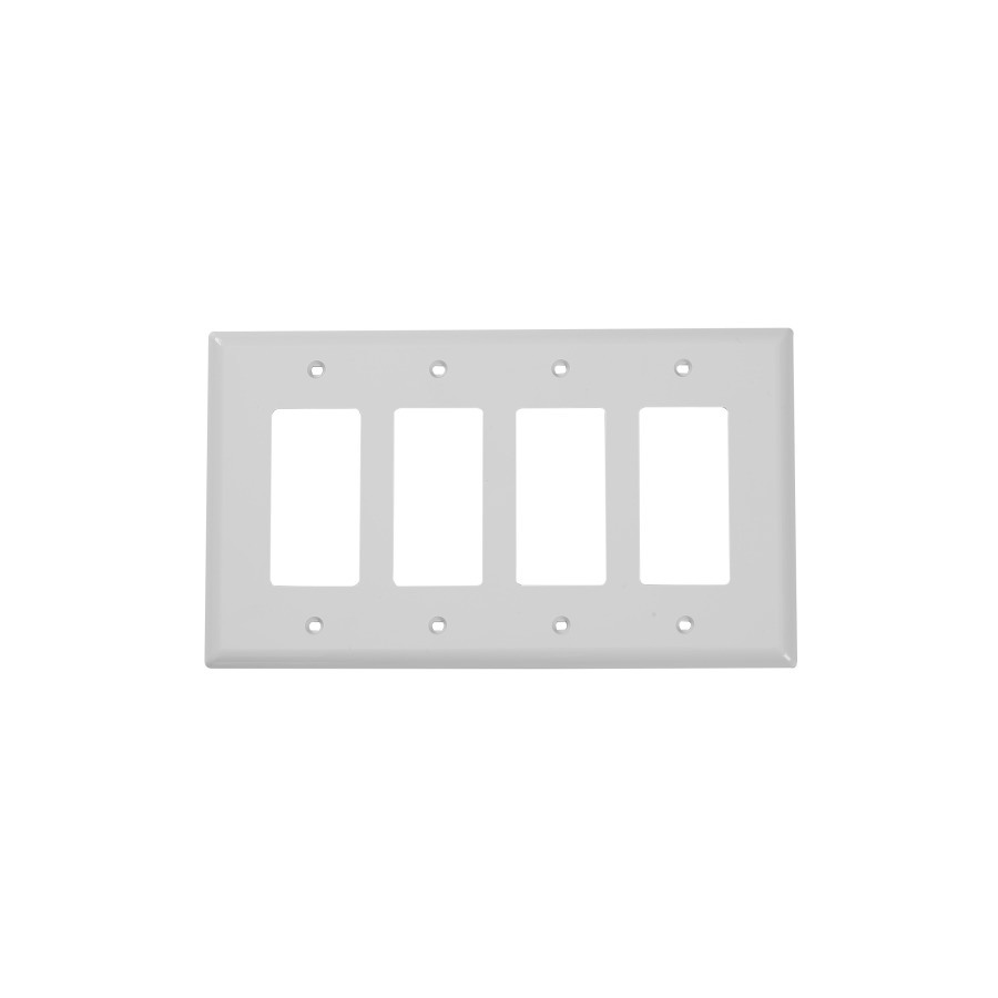YGC-035 4 Gang Wall Plate